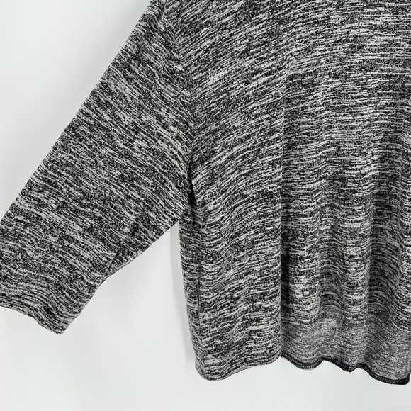 Wilfred Free Space Dye Boxy Oversized Semi Cropped Slouchy Sweater Tee - Picture 4 of 7